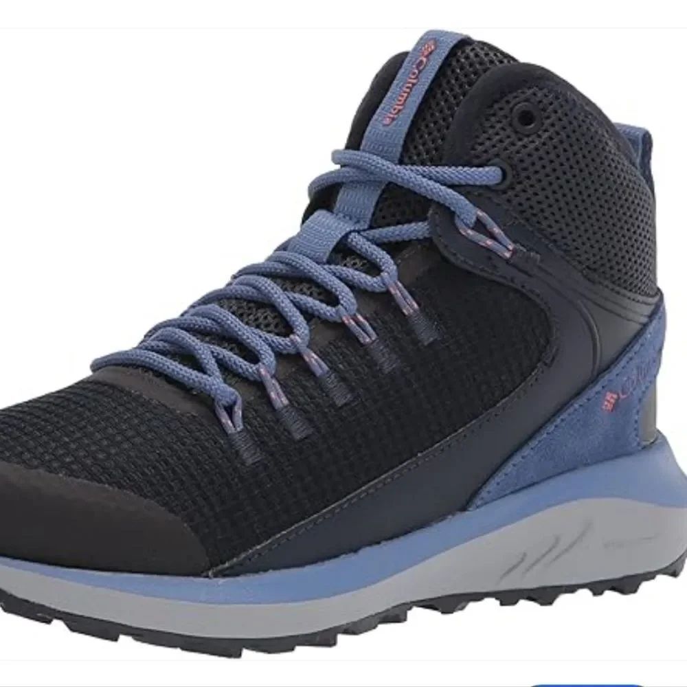 Columbia Trail Trailstorm Waterproof Blue Hiking Shoes Us7.5
